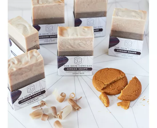 The Skin Concept Handmade Artisanal Ginger Snapp - Bar Soap