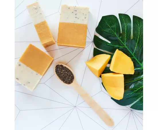 لوح صابون بالمانغا والباشن من ذا سكين كونسيبت