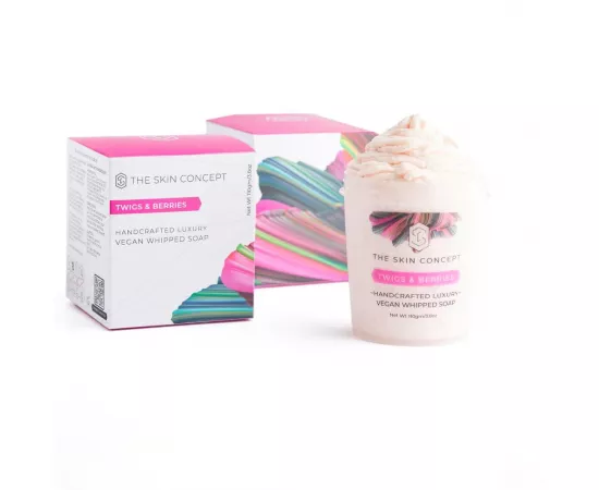 صابون مخفوق - التوت والأغصان - من ذا سكين كونسيبت