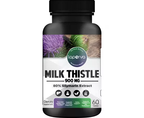 Laperva Milk Thistle 900 mg 60 Tablets