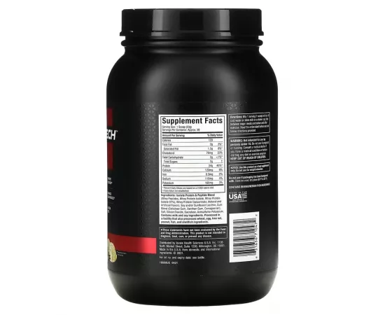 Muscletech Nitro Tech Whey Protein, Vanilla Cream, 2 LB