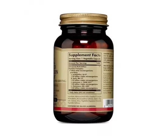 كبسولات بليون أدفانسد دوفيلوس الفيتامينات المتعددة النباتية من سولجار  60