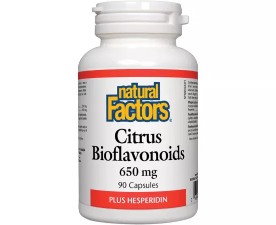 Natural Factors Citrus Bioflavonoids 650mg 90 Capsules