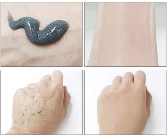 قناع جل أسود سكراب و مقشر من  ميشن كومبليت توطش إن سول - 120 مل