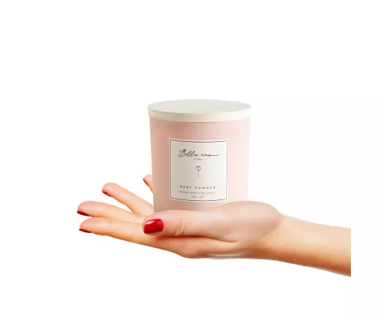  مرطبان شمع من بيل زاميه - بيبي باودر