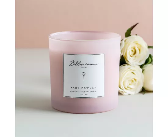  مرطبان شمع من بيل زاميه - بيبي باودر