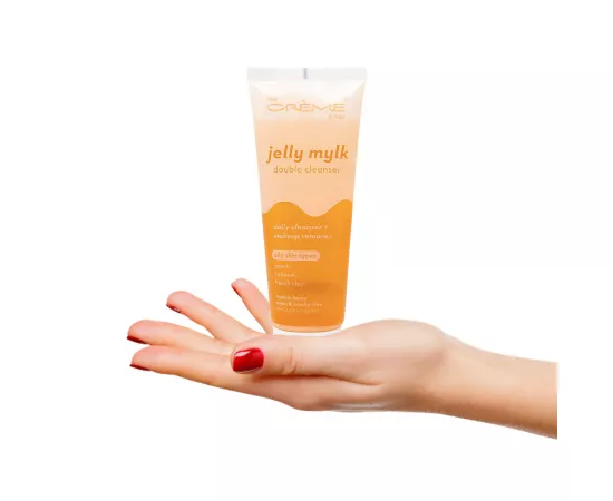 جيلي ميلك منظف دوبل بالدراق + العصيدة + طين فرنسي من ذا كريم شوب