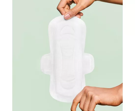 فوط صحية قطنية عضوية من رايل - كبيرة