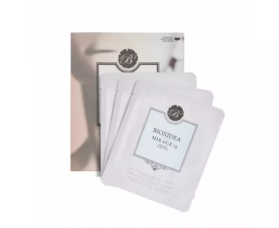 بيوكسيديا ميراكيل 24 هوت قناع العناية بالبشرة للرقبة - مجموعة من ٣