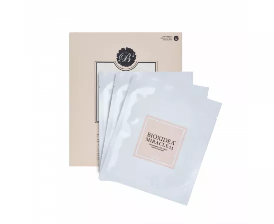 بيوكسيديا ميراج 24 أوريجينال هوت قناع العناية بالبشرة للوجه - مجموعة من ٣