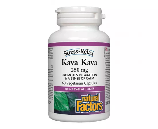 كافا كافا من ناتشورال فاكتورز 250 مج - 60 كبسولة نباتية