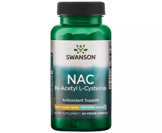 إن-أسيتل سيستين منسوانزون 600 مج - 60 كبسولة نباتية