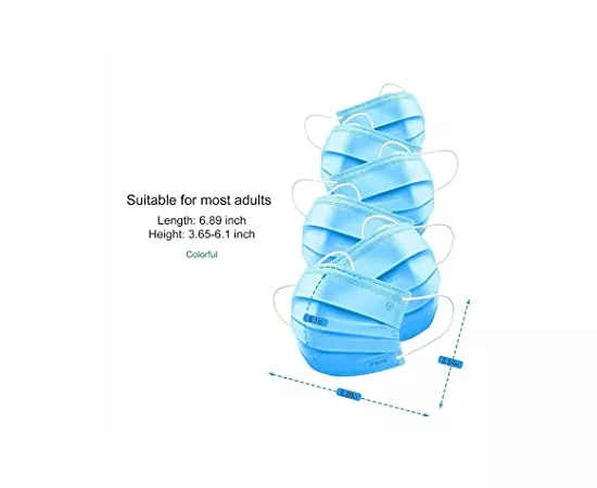 قناع ميديكال جريد للوجه من 4 طبقات يستخدم لمرة واحدة من أوبتي تكت - 50 قطعة