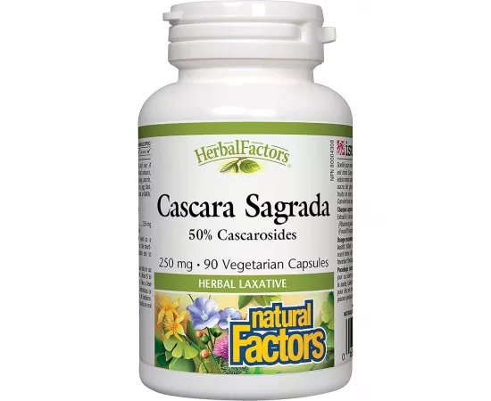 كاسكارا ساجرادا من ناتشورال فاكتورز 250 مج - 90 كبسولة نباتية