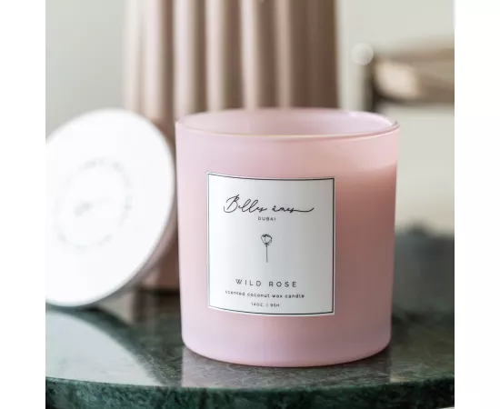  مرطبان شمع من بيل زاميه - ورد الجوري البري