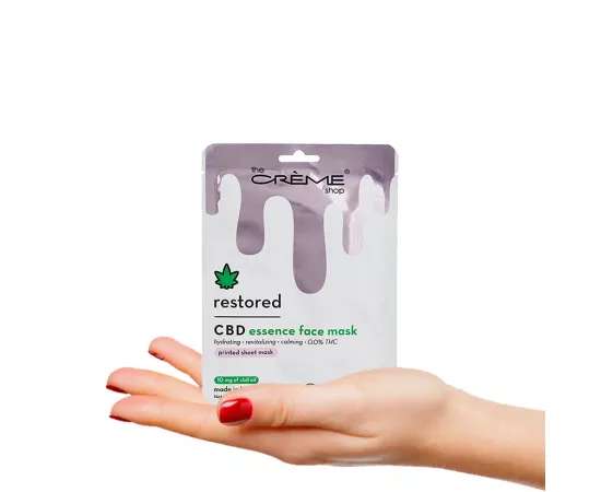    قناع للوجه بطبعة، ريستورد سي بي دي إسنسس من ذا كريم شوب
