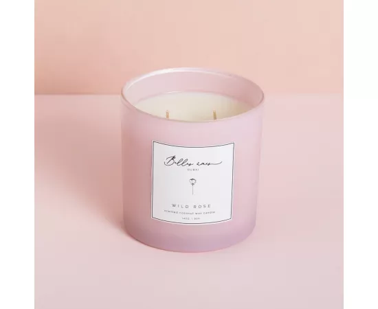  مرطبان شمع من بيل زاميه - ورد الجوري البري