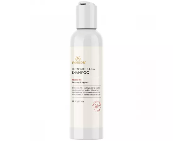 Swanson Biotin with Silica Shampoo 237 Ml