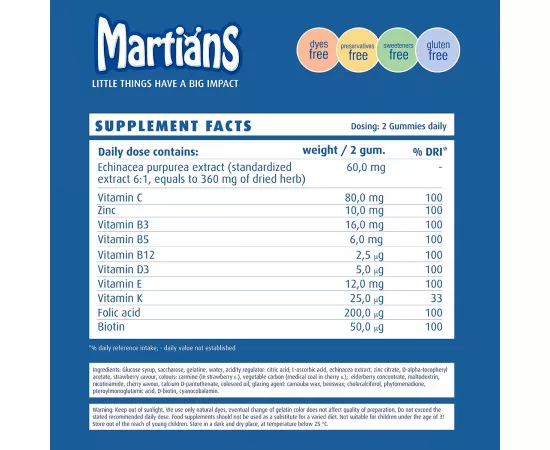 جاميز معززة للمناعة مع إيكينيشيا من مارشينز 60'S
