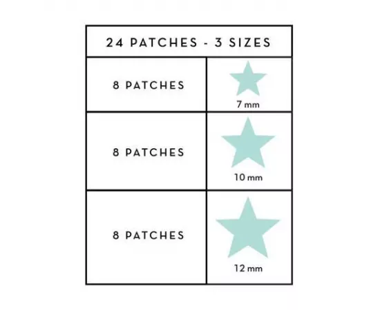 لصقات هايدروكولويد مشربة ببندق الساحرة لبقع حب الشباب الداكنة من ذا كريم شوب كلير سكين