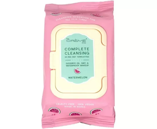 مناديل مبللة منظفة بالبطيخ من ذا كريم شوب كومبليت