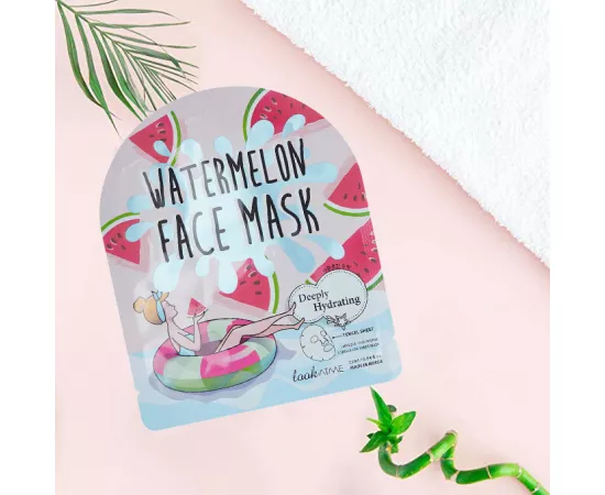 Look At Me Watermelon Tencel Face Mask