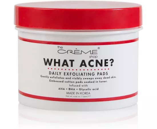 وات آكني: ضمادات مقشرة يومية من ذا كريم شوب - 60 قطعة