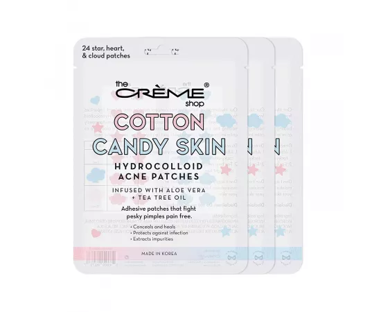 لصقات جل هايدروكولويد لحب الشباب بالحلوى القطنية من ذا كريم شوب