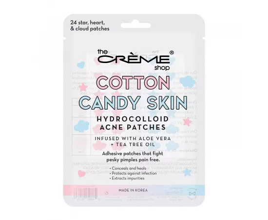 لصقات جل هايدروكولويد لحب الشباب بالحلوى القطنية من ذا كريم شوب