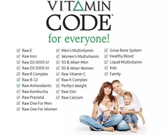 Garden Of Life Vitamin Code Raw Calcium Vegetarian Capsules 60's