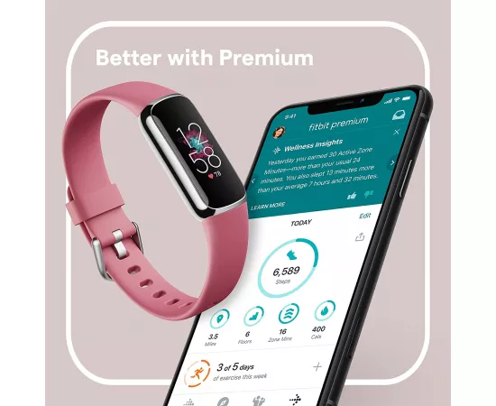 فيتبيت لوكس فيتنس وساعة تتبع النشاط ويلنس - لون الأوركيد