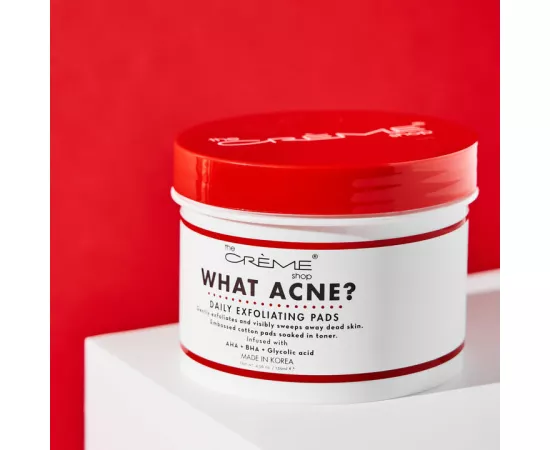 وات آكني: ضمادات مقشرة يومية من ذا كريم شوب - 60 قطعة