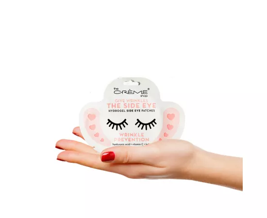 جيف رينكلز ذا سايد آي: لصقات هايدرو جل للعين مكافحة للتجاعيد بالحمض الهيالورونيك وفيتامين ج + كرنب من ذا كريم شوب