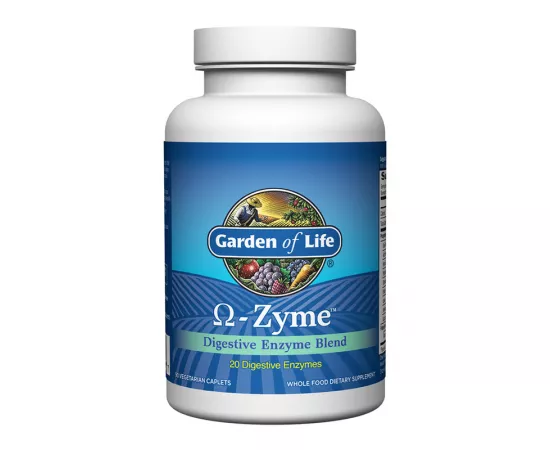 كبسولات أوميجا زايم النباتية من جاردن أوف لايف جول 90 