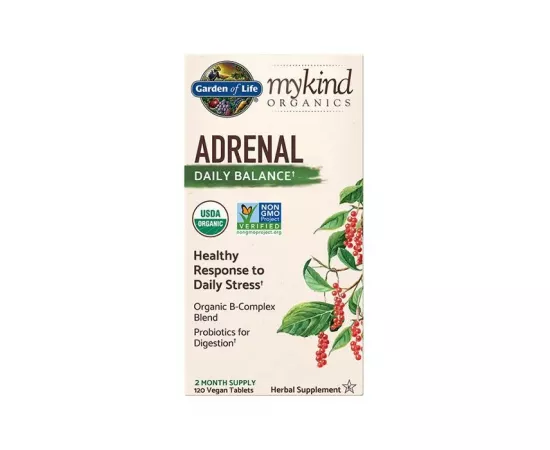  دايلي أدرينال بالانس العشبي من جاردن أوف لايف ماي كايند أورجانيك  120