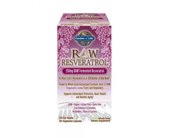  ريسفيراتول - راو - من جاردن أوف لايف جول 60