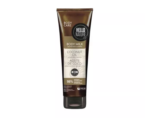 زيت الجسم بحليب جوز الهند من هيلو نايتشر 250 مل