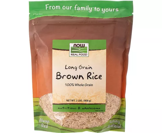 Now Foods Long Grain Brown Rice 2  Lbs.
