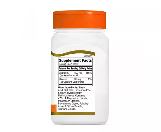 21st Century C 500mg Prolonged Release 110 Tablets