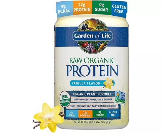 Garden Of Life Raw Organic Protein Vanilla 21.86 oz(620g)