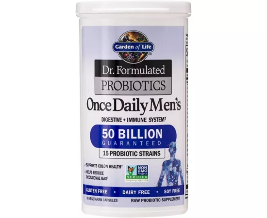 Garden of Life Dr. Formulated Probiotics Once Daily Men's Veggie Capsules 30's