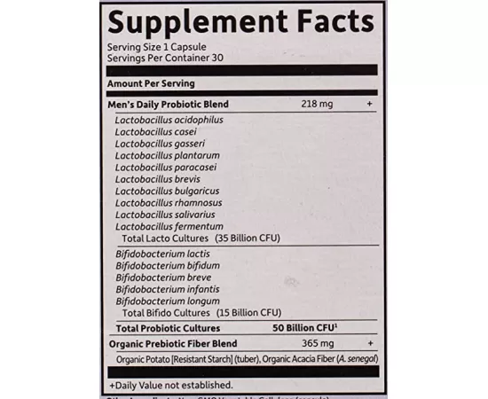 Garden of Life Dr. Formulated Probiotics Once Daily Men's Veggie Capsules 30's