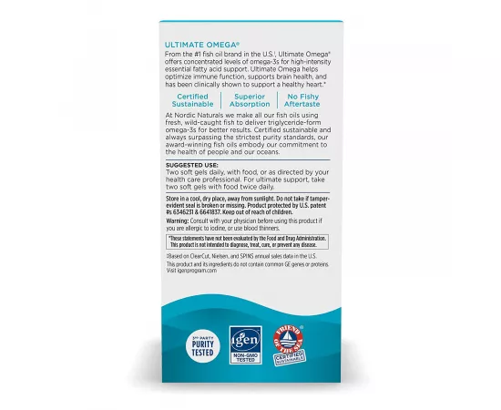 Nordic Naturals Ultimate Omega 60 Softgels