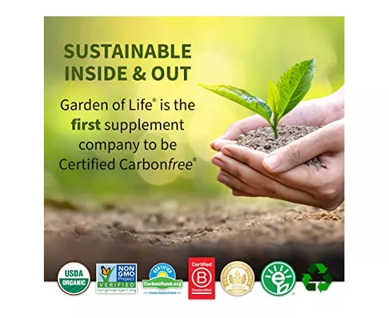 Garden of Life MyKind Organics Multi-Vitamin for Men 40+ Vegetable Tablets 60's