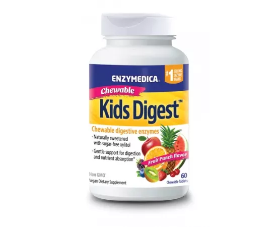 Enzymedica Kids Digest 60 Chewable Tablets