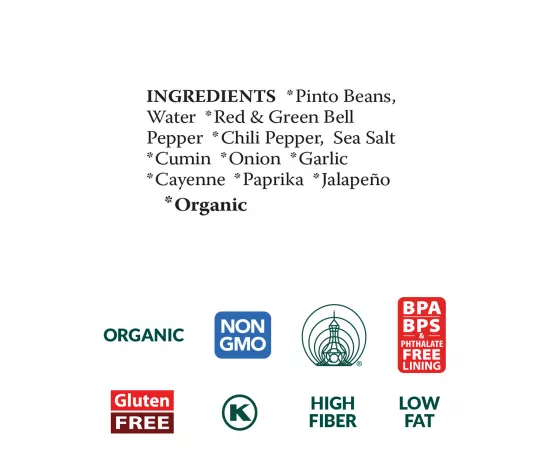 Eden Foods Organic Spicy Refried Pinto Beans 454g