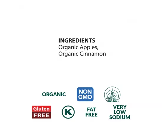 Eden Foods Organic Apple Cinnamon Sauce 709 gm