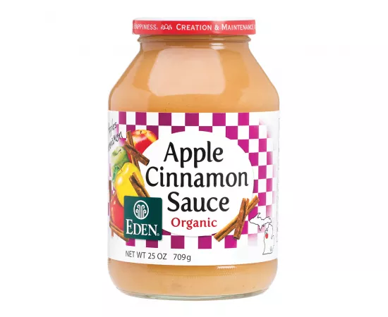Eden Foods Organic Apple Cinnamon Sauce 709 gm