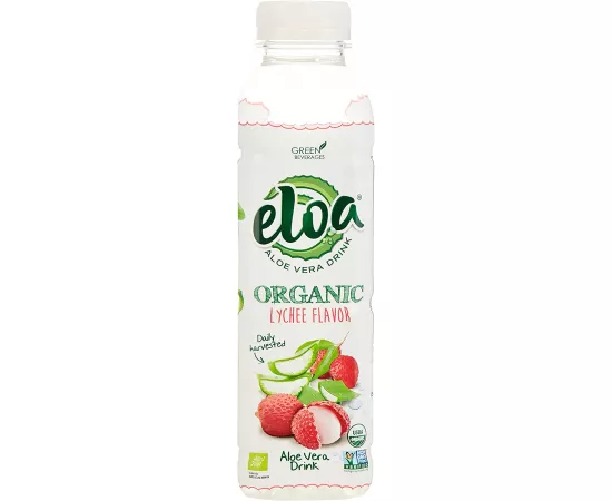 Eloa Organic Aloe Vera Drink Lychee Flavor 500ml