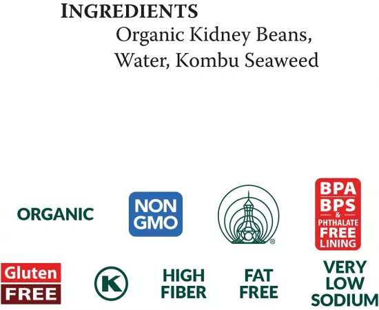 Eden Foods Organic Kidney (Dark Red) Beans 425g